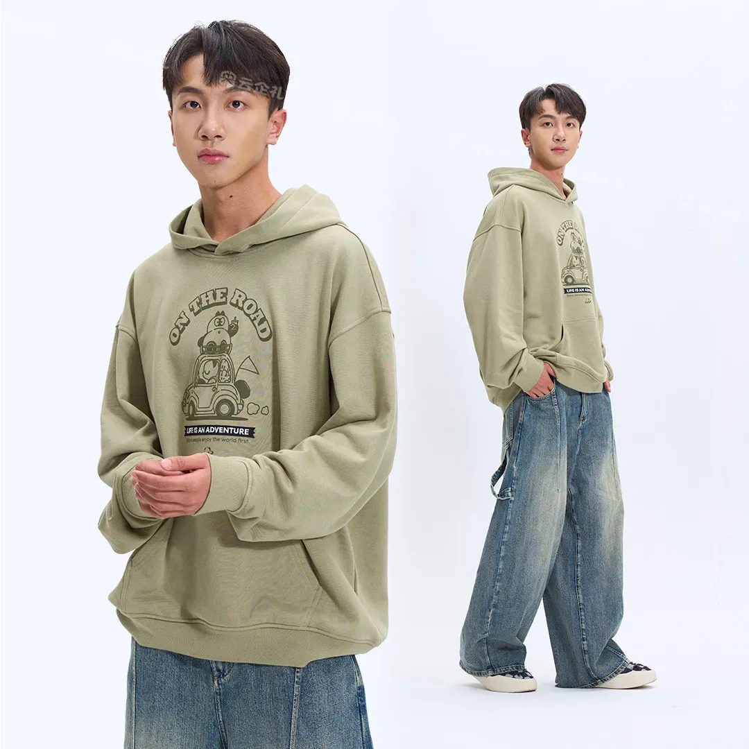 佐案设计 PANDAER 旷野连帽卫衣