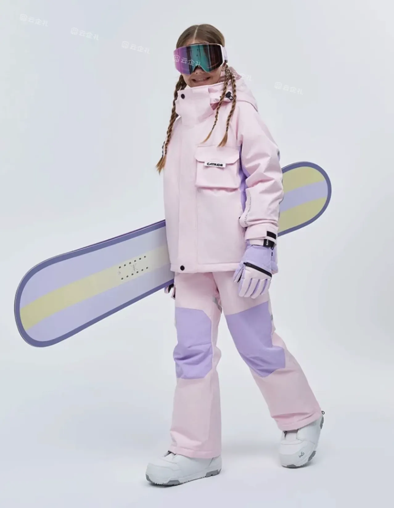 CATRIDE定制-探险家儿童结构滑雪服