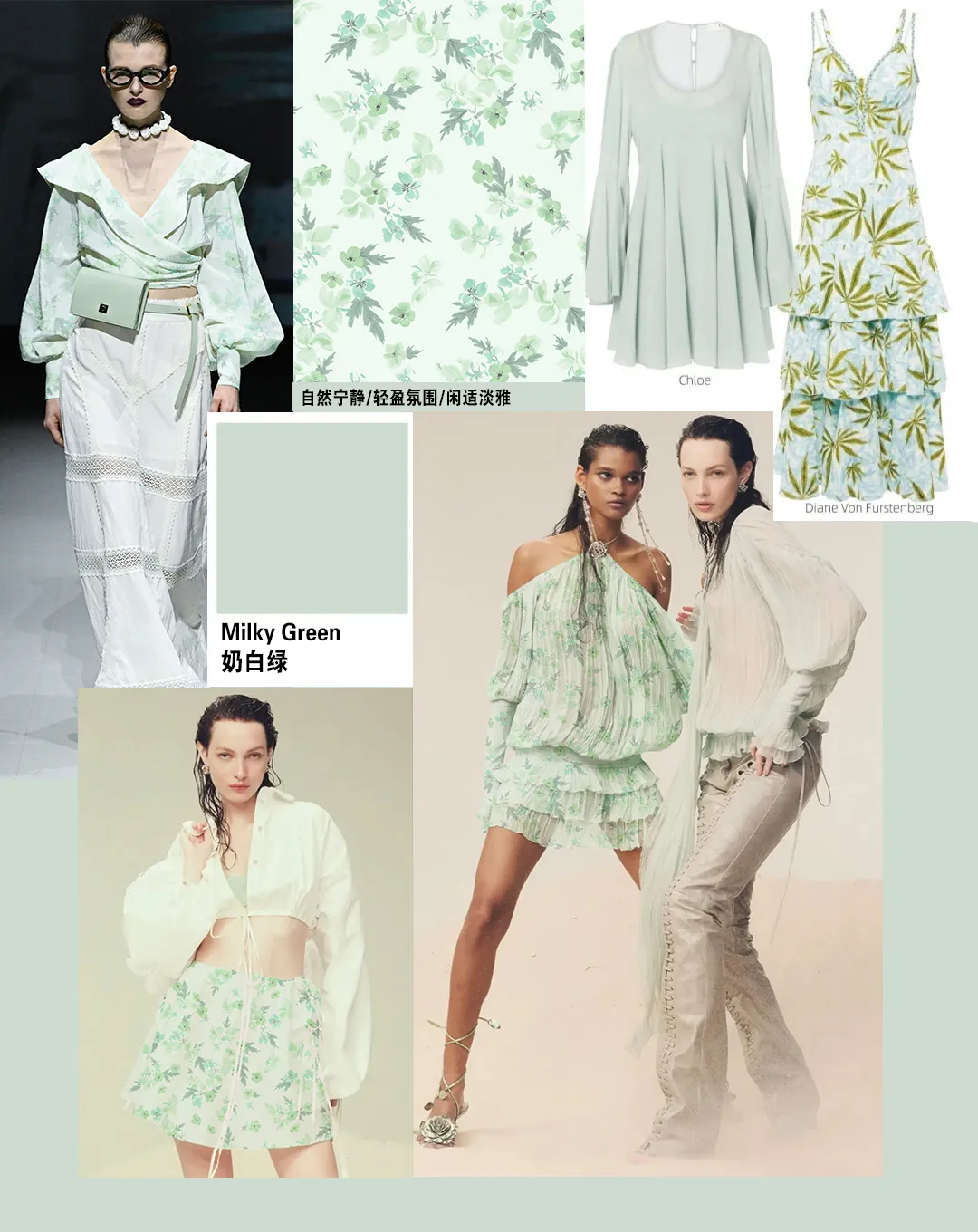春日里的花朵 花型图案