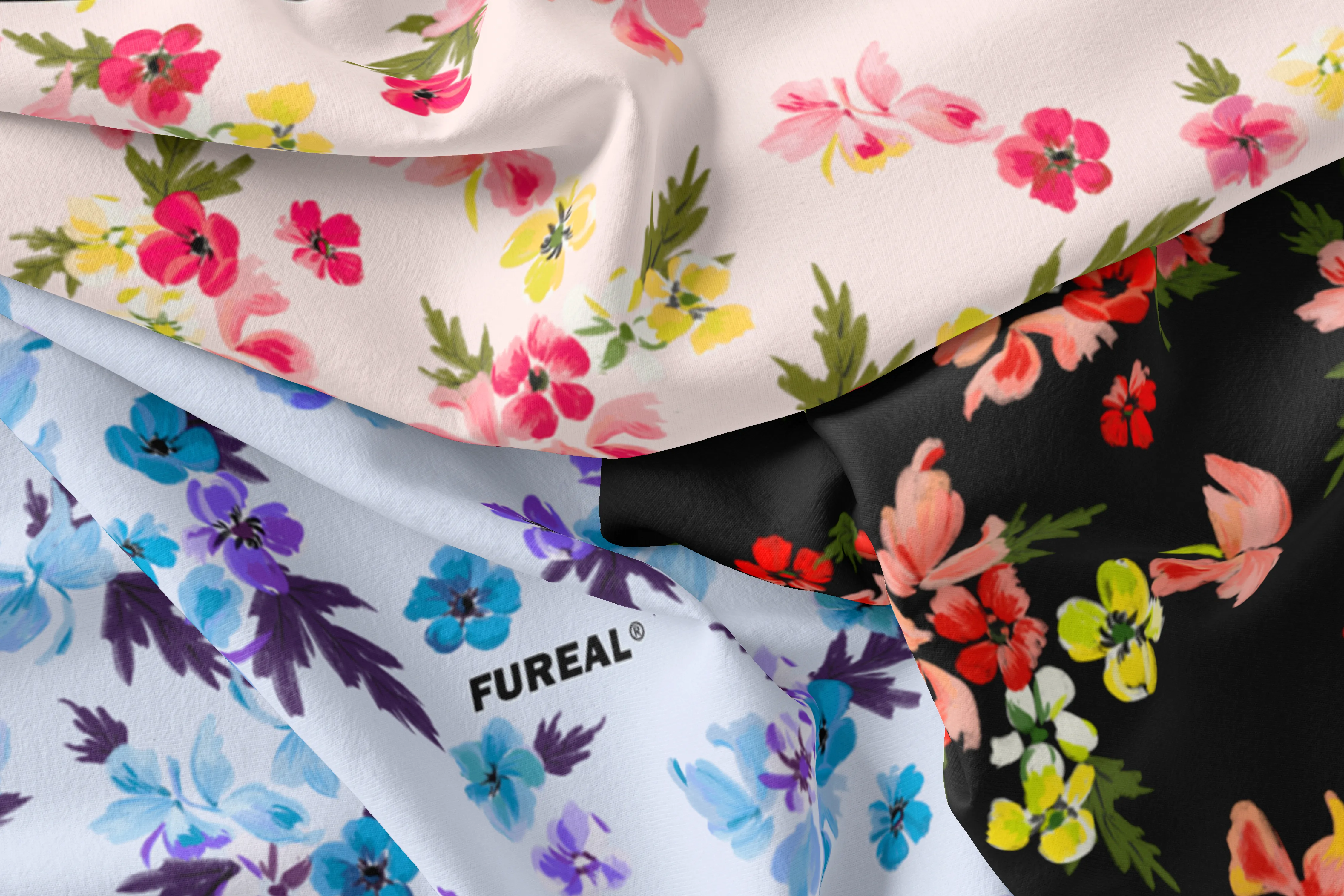 春日里的花朵 花型图案